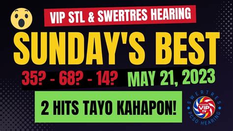 swertres sureball hearing today 5pm 9pm mindanao